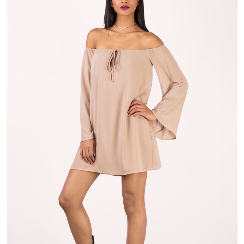 Tori toast shift dress